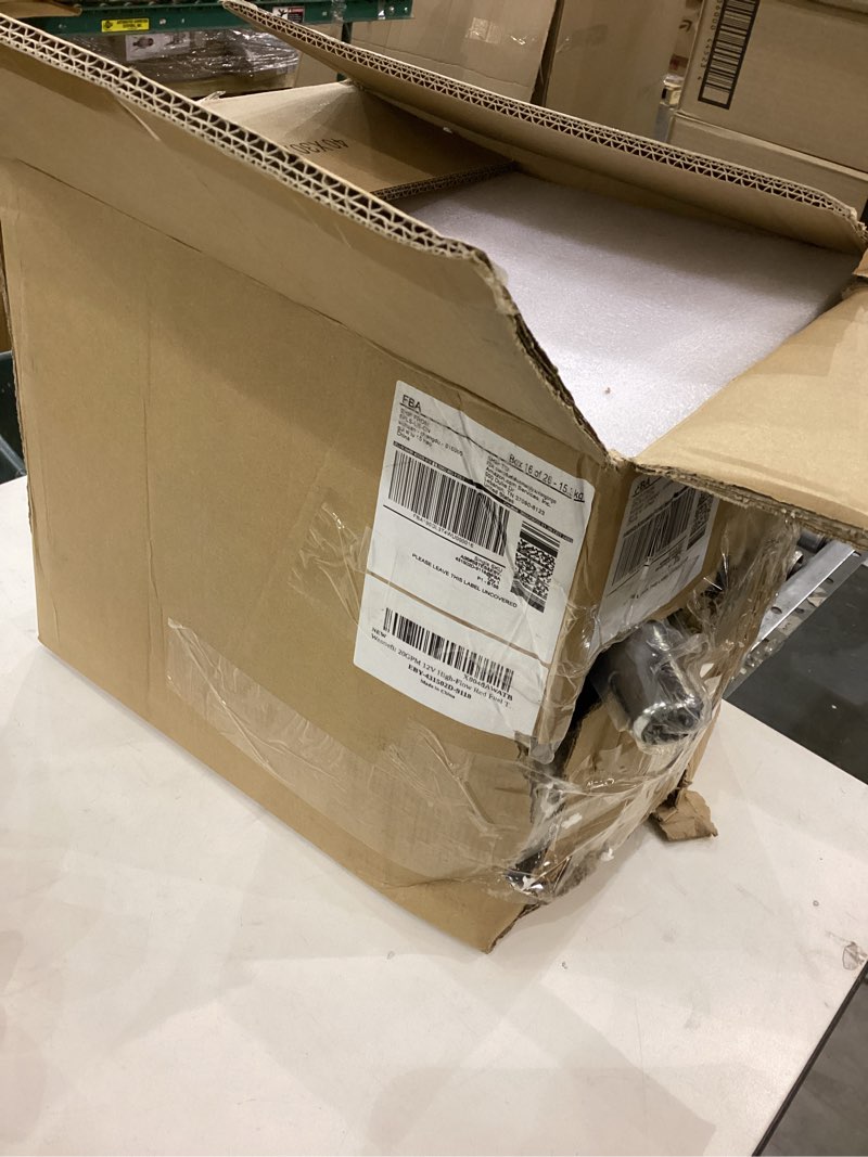 Weonefit 20GPM 12V High-Flow Red Fuel Transfer Pump with Discharge Hose & Manual Nozzle for Transfer