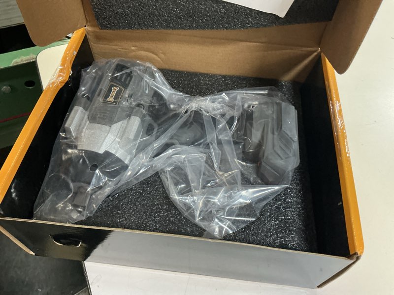 Condition photo showing New/Like New for Cordless Impact Wrench 1/2 inch Compatible with DeWalt 20v Battery, 1000Ft-lbs(1360N.m) High Torque Impact Driver with 4-Modes, LED Light, Electric Impact Gun for Car/Truck/Mower(Bare Tool) Grey - 1000 Ft-lbs