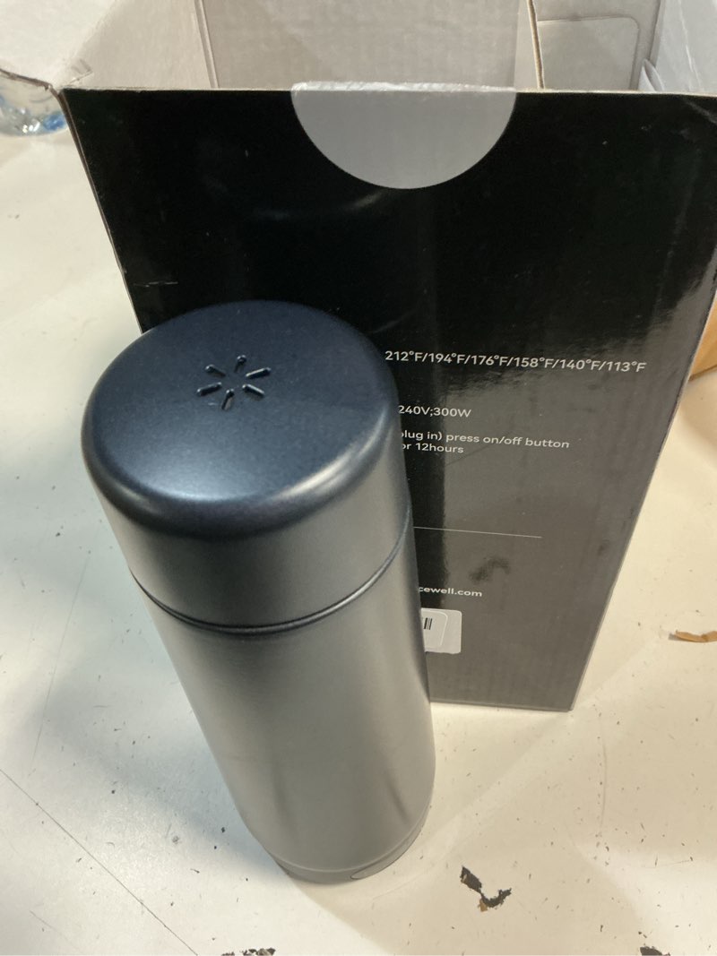 Condition photo showing Good Condition for travel kettle, dual voltage portable electric kettle 110v-220v-240v smart small water boiler 370ml for tea & coffee, 316 stainless steel, 6 temperature control and lcd display, for global use