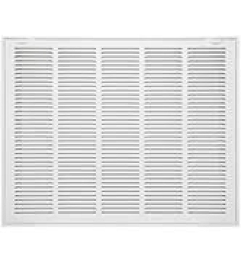howeall 24"w x 12"h [duct opening size] steel return air filter grille - removable face/door for 1 i