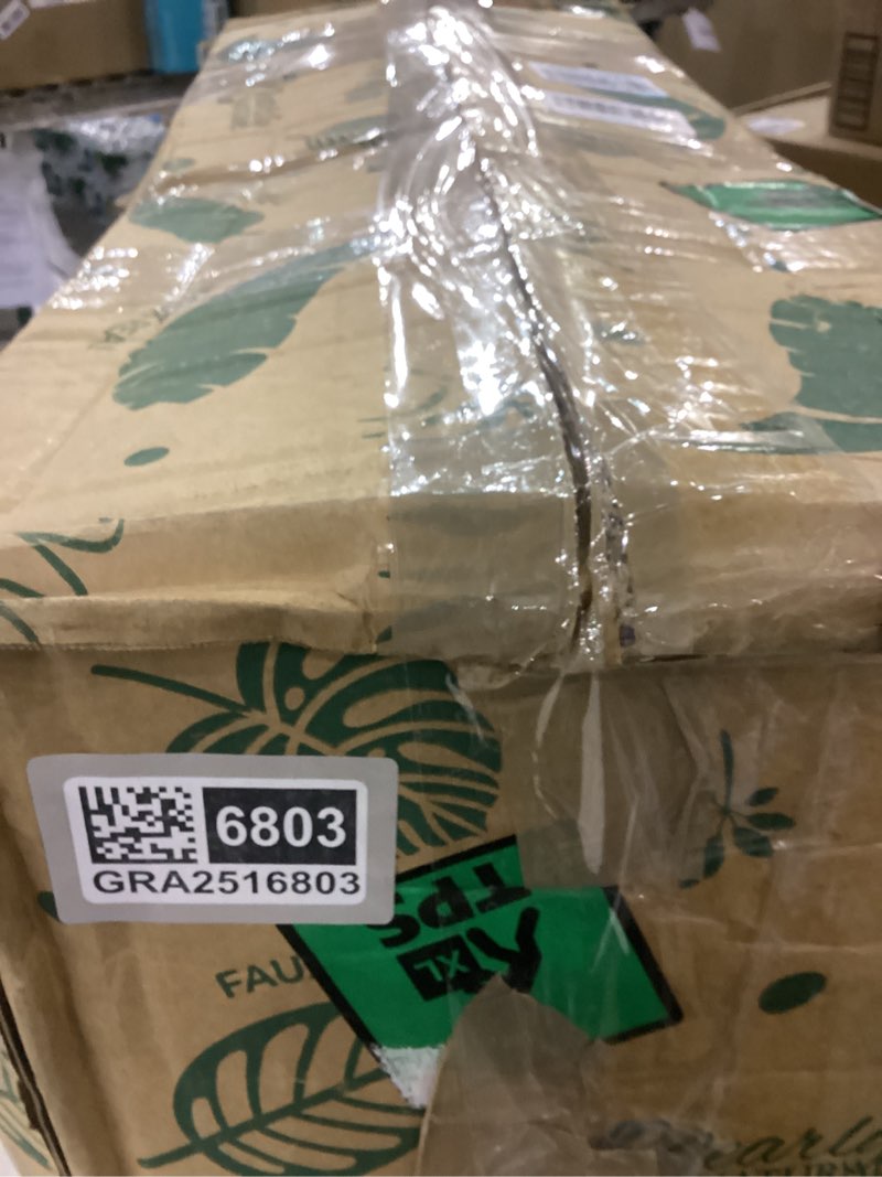 Condition photo showing As Is for Christmas Tree  Green