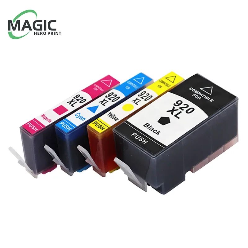 For HP Compatible Ink Cartridges For HP 920 Deskjet 6000 6500 7000 7500A Printer full For HP920 XL 920XL Cartridge