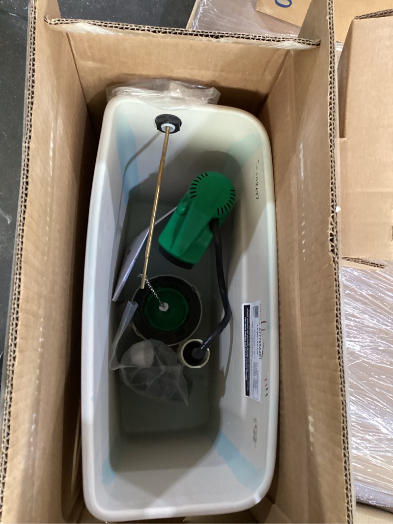 Condition photo showing New/Like New for TOTO Drake 1.6 GPF Toilet Tank with WASHLET+ Auto Flush Compatibility, Cotton White - ST776SA#01