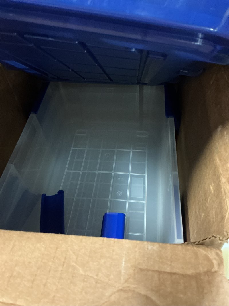 Condition photo showing Good Condition for iris usa 6pack 19qt weatherpro airtight plastic storage bin with lid and seal and secure latching buckles
