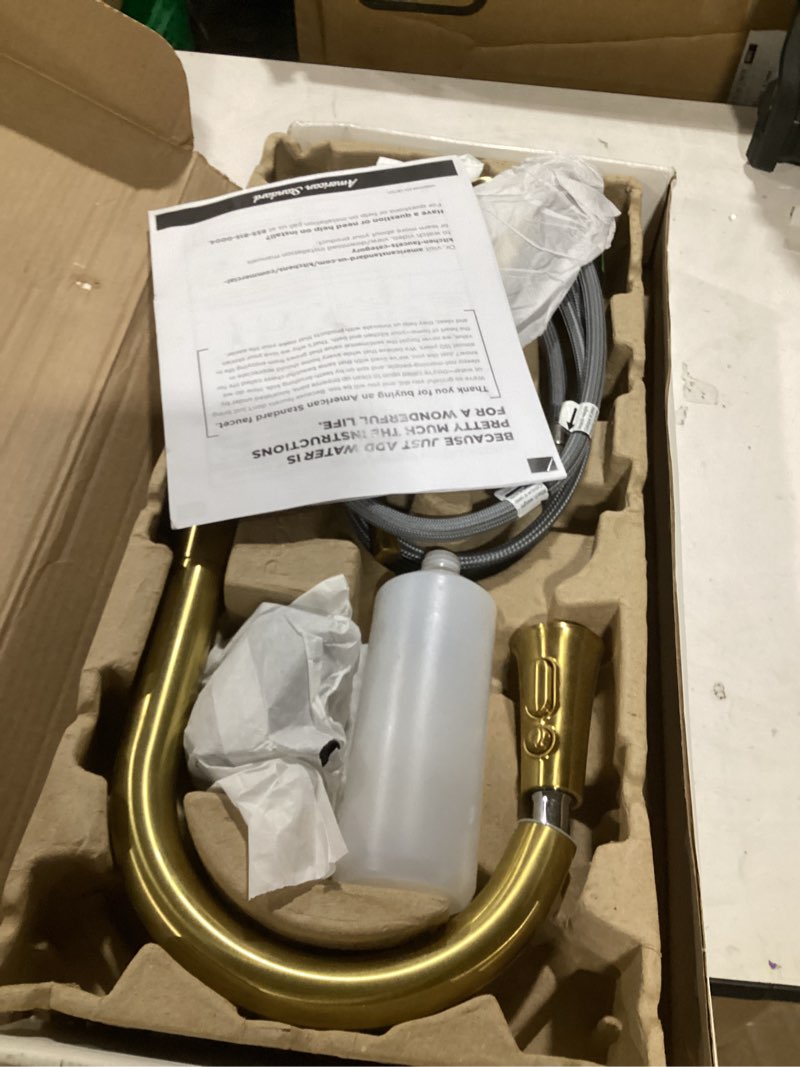 Condition photo showing Good Condition for american standard 7441381.002 southport touchless pull-down kitchen faucet with sprayer chrome touchless chrome