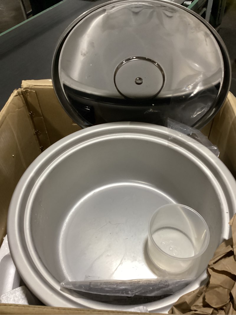 Condition photo showing Good Condition for Panasonic Commercial Electric Rice Cooker, 208V Extra-Large Capacity 80-Cup (Cooked), 40-Cup (Uncooked) with One-Touch Operation - SR-GA721L - Silver 40 Cup 208V Cooker