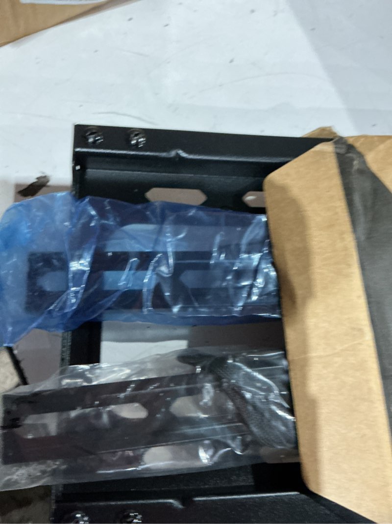 Condition photo showing As Is for iworkboard 55 65 75 85 inch tilting tv wall mount for 32-90 '' tvs, low profile tv mount bracket, safe lock & quick release, max vesa 600x400mm, 24 inch studs,132 lbs, fit most 55+ 75+ 85+ 86 tvs low profile 32-90 inch & 24'' studs