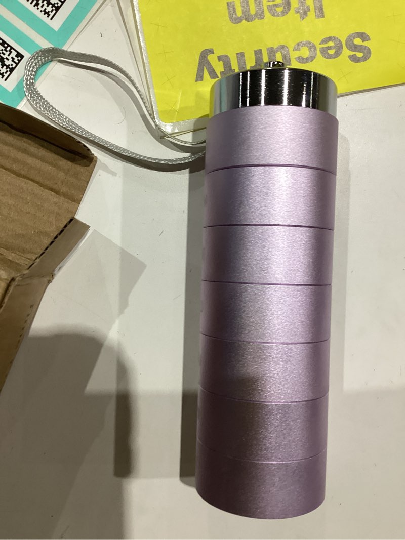 Condition photo showing Good Condition for large weekly pill organizer, metal travel pill box, portable aluminum alloy waterproof container, 7 day daily medicine organizer holder for vitamin, fish oil, supplement, purple