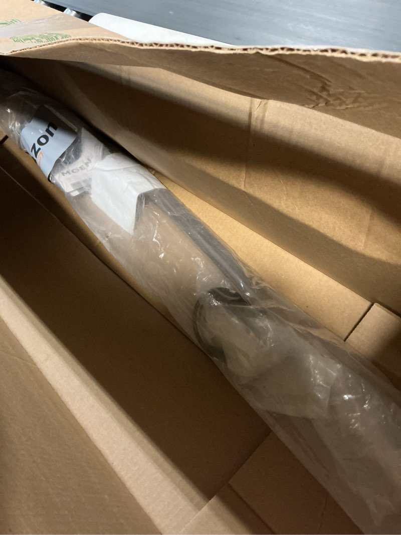 Condition photo showing Good Condition for zenna home curved shower curtain rod, no drill, 50-72 inch adjustable tension shower rod for bathroom, rustproof, non-slip, adds room in shower, chrome chrome 50" to 72"