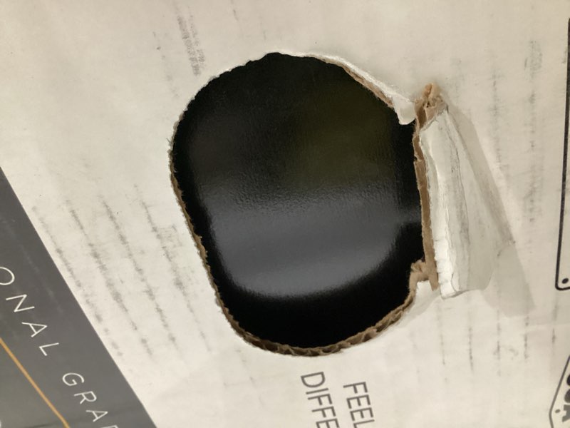 Condition photo showing As Is for spectra gold series trim coil 24-in x 600-in black trim coil metal siding trim