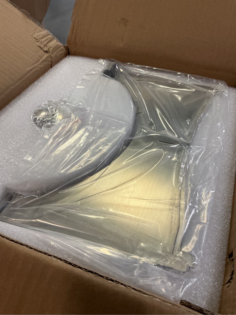 Condition photo showing New/Like New for Membrane Solutions UV Countertop Water Filtration System, Stainless Steel 2.25G Gravity Water Filter with 3 Pack 0.1-Micron UF Filters, for Home, Camping, and RVing (U3P)