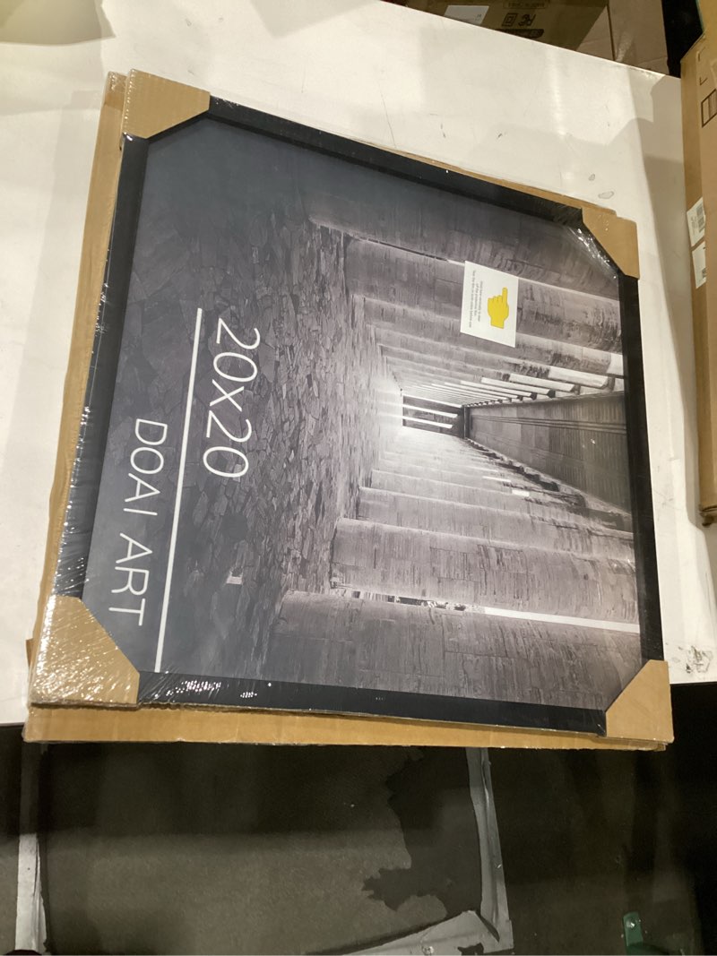 DOAI ART 20x20 Picture Frame Black, Square Poster Frames 20 x 20 inches or 20x20 Frame with HD Plexi