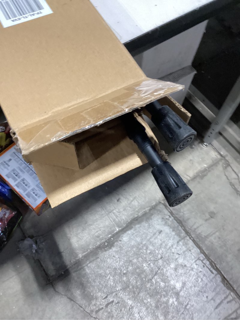 Condition photo showing Good Condition for Cascade Mountain Tech Lightweight Aircraft-Grade Aluminum Trekking Poles with Extended Down Grip Plus Tip Kit Blue (EVA Grip) Twist Lock Trekking Poles