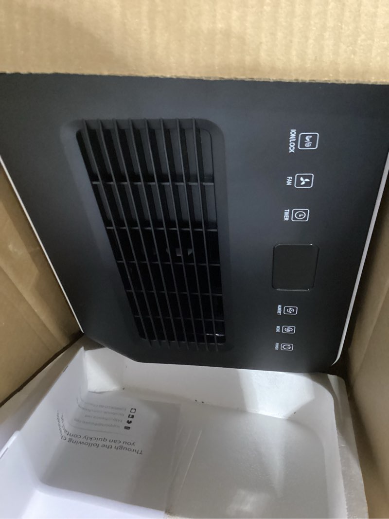 Condition photo showing Good Condition for (not tested)freaire 54pint dehumidifier for 4500sq.ft, compressor dehumidifiers for home, front humidity value display&quiet dehumidifier for basement, bedroom, bathroom, with drain hose, 1.13 gallon water tank