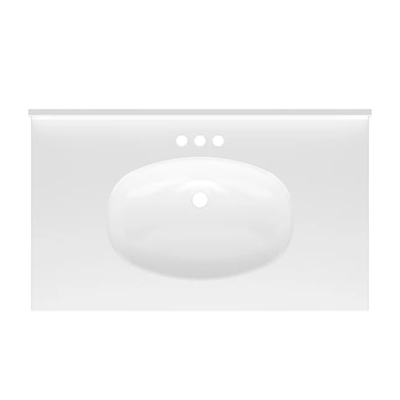 Single Sink Bathroom Vanity Top