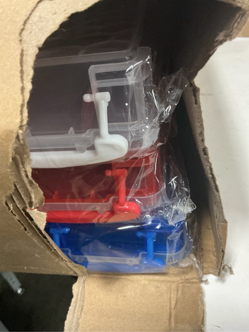 Condition photo showing Good Condition for gueevin 24 pcs large capacity plastic pencil box clear plastic pencil case crayon box with snap tight lid watercolor pen storage brush organizer drawing tools container (fresh color) fresh color 24