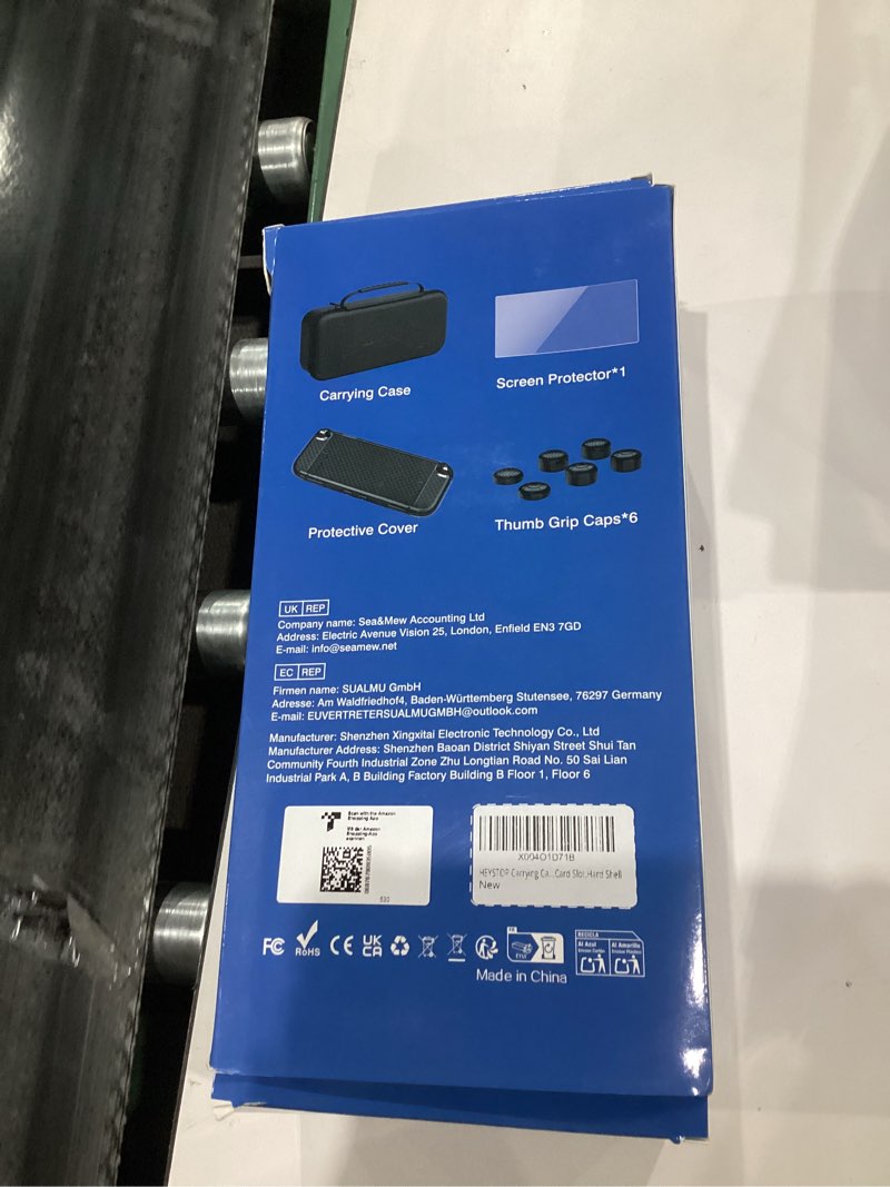 Condition photo showing New/Like New for HEYSTOP Carrying Case for Nintendo Switch 2,Portable Travel Case for Nintendo Switch 2 Accessories with Screen Protector*1,Protective Cover*1,Thumb Caps*6,Large Space with 12 Game Card Slot,Hard Shell Middle Bag Kit