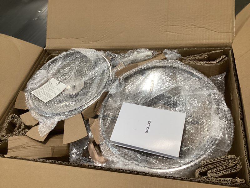 CAROTE Pots and Pans Set Nonstick, White Granite Induction Kitchen Cookware Set, 10 Pcs Non Stick Co