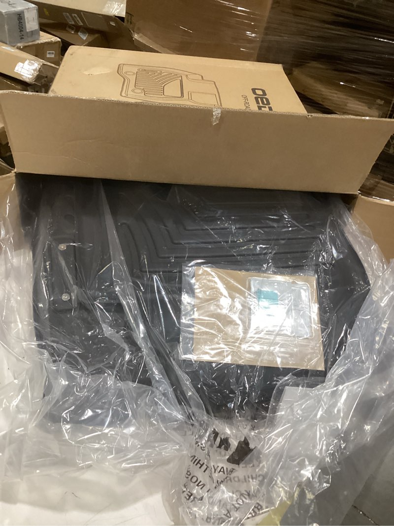 Condition photo showing Good Condition for oedro floor mats fit for 2014-2019 toyota corolla sedan (fit auto tran, not manual tran), custom fit all weather protection, tpe car mats, corolla sedan liners accessories, 1st and 2nd row 14-19 1st & 2nd row