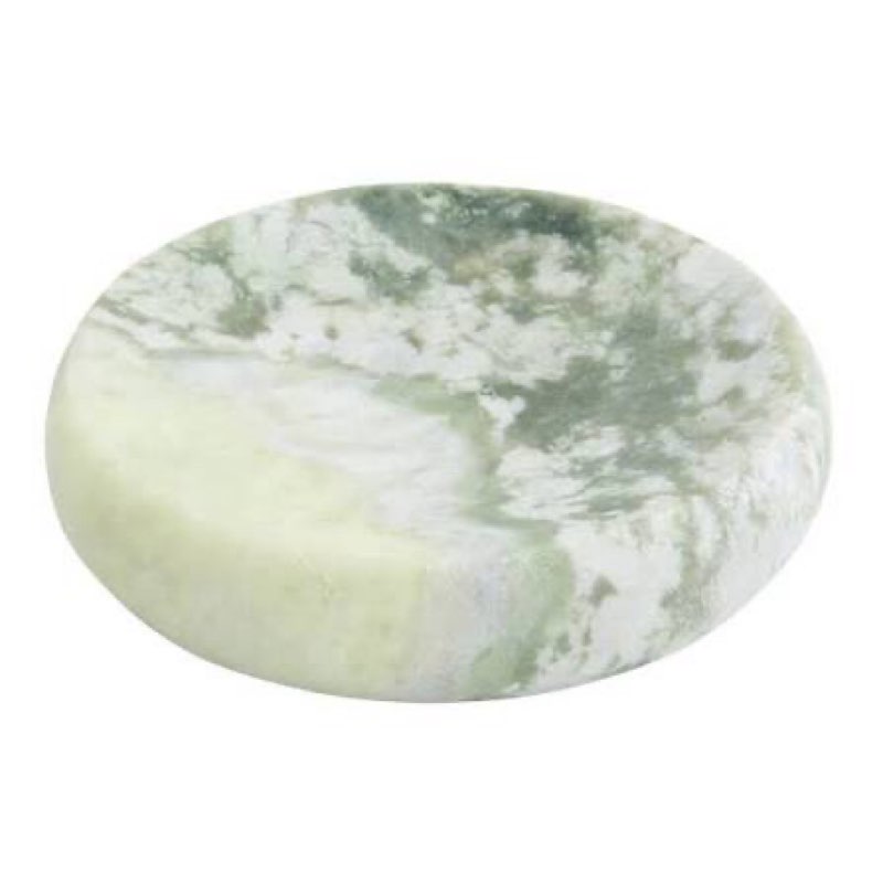 SAIDKOCC Natural Marble Round Vanity Tray Jewelry Makeup Dish Decorative Tray for Coffee Table,Bathr