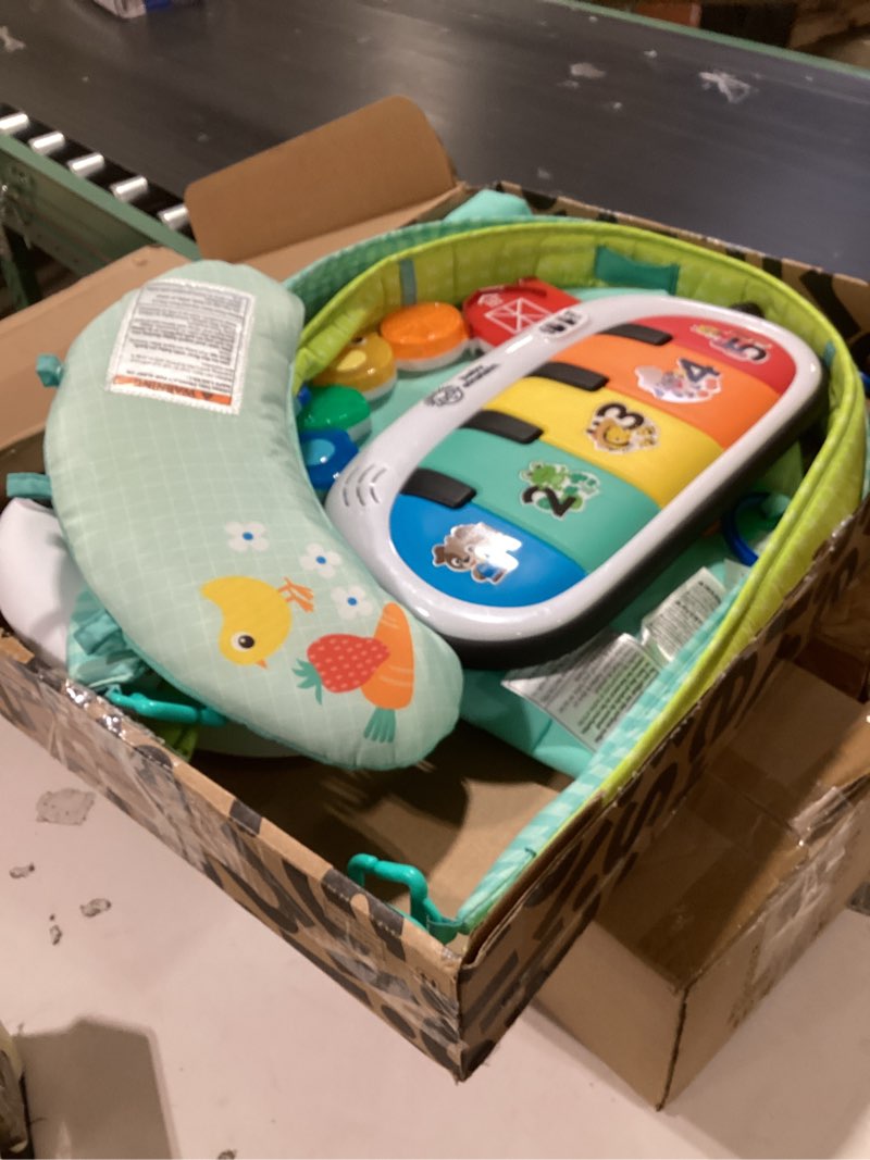 Condition photo showing Good Condition for baby einstein farm explorers 4-in-1 kickin’ tunes musical meadow music & language discovery gym, ages 0 months and up farm explorers musical meadow