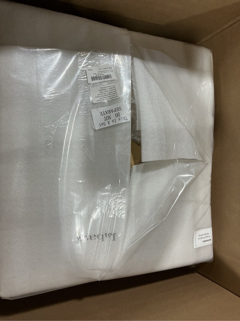 Condition photo showing As Is for Inbagi 10 Pcs Eiffel Tower Vase for Wedding Centerpieces 20 Inch Clear Tall Skinny Vases Glass Flower Stand Floral Container for Living Room Home Crafts Wedding Reception Birthday Baby Shower Decors