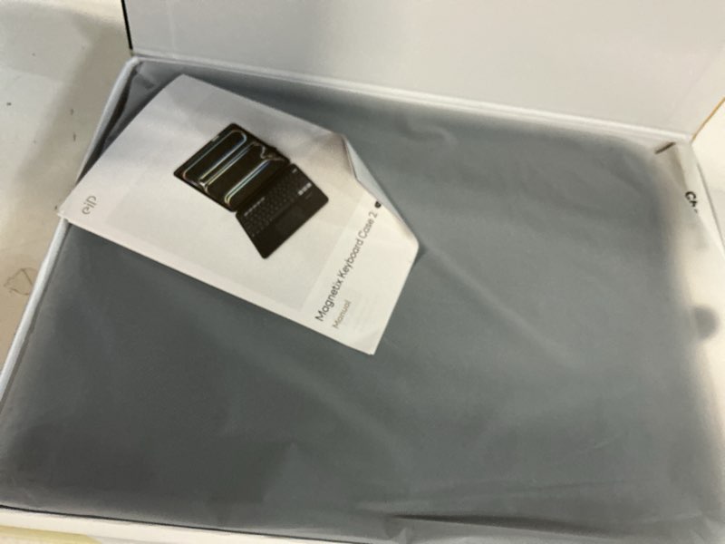 Condition photo showing Good Condition for eip bluetooth keyboard case for ipad 10.2 inch (7th/8th/9th gen) & ipad air 10.5 inch (3rd gen), 10.2 "magnetic detachable cover with trackpad, 7-color backlit keys, slim protective smart case ipad 9/8/7th & air 3rd