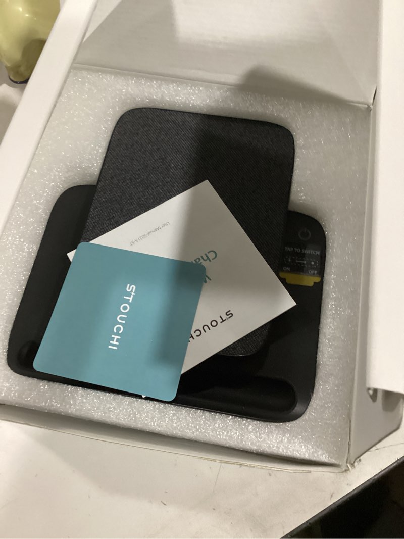 Condition photo showing Good Condition for Stouchi Foldable Wireless Charging Dock Compatible with Kindle Paperwhite Signature Editions (2022 & 2024) and Colorsoft Signature Edition, Samsung Ebook?USB-C Charger Stand, Ready-to-Gift