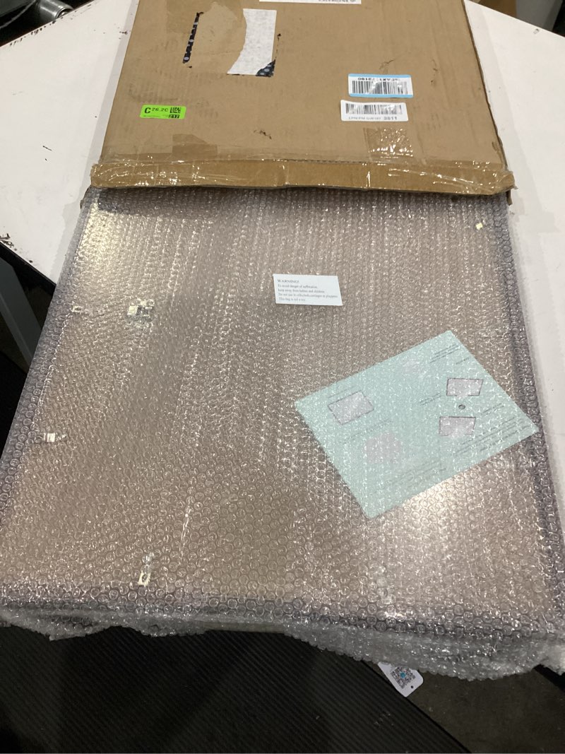 Condition photo showing Good Condition for enjoybasics 16x20 picture frame, display poster 11x14 with mat or 16 x 20 without mat, wall gallery photo frames, brown, 2 pack brown 16x20