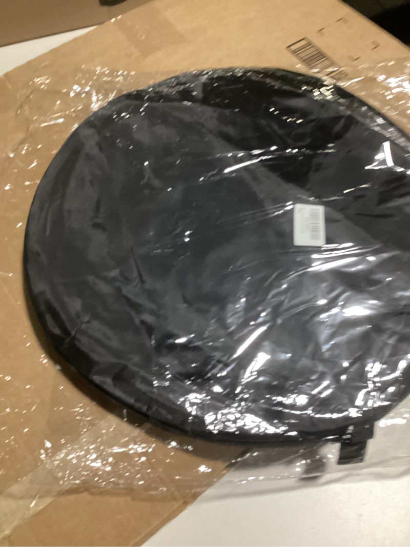 Condition photo showing As Is for Green Screen Backdrop, 58in Portable Green Screen Chair with Stand Double Sided Foldable Green Background, Chroma Key, for Photography Streaming Gaming Photo Zoom Video Chats and Meeting