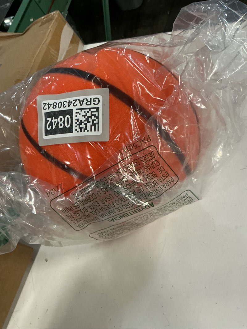 Condition photo showing Good Condition for BHPWZB Silent Basketball Size Gift Packaging Birthday Indoor Foam Ball Orange | Quiet Dribbling for Summer Training Quiet Dribbling & Hoop Games SIZE 7