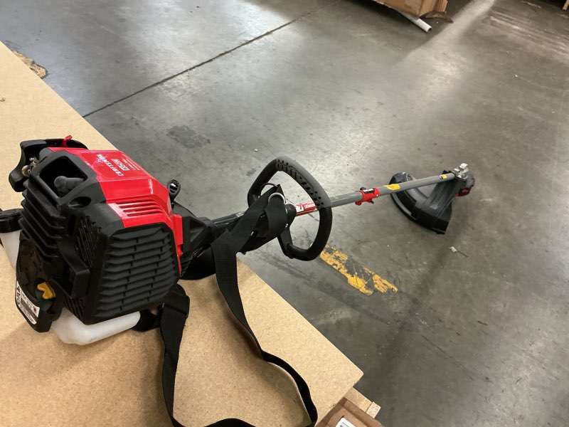 Condition photo showing As Is for craftsman ws4200 30-cc 4-cycle 17-in straight shaft attachment capable gas string trimmer edger conversion capable