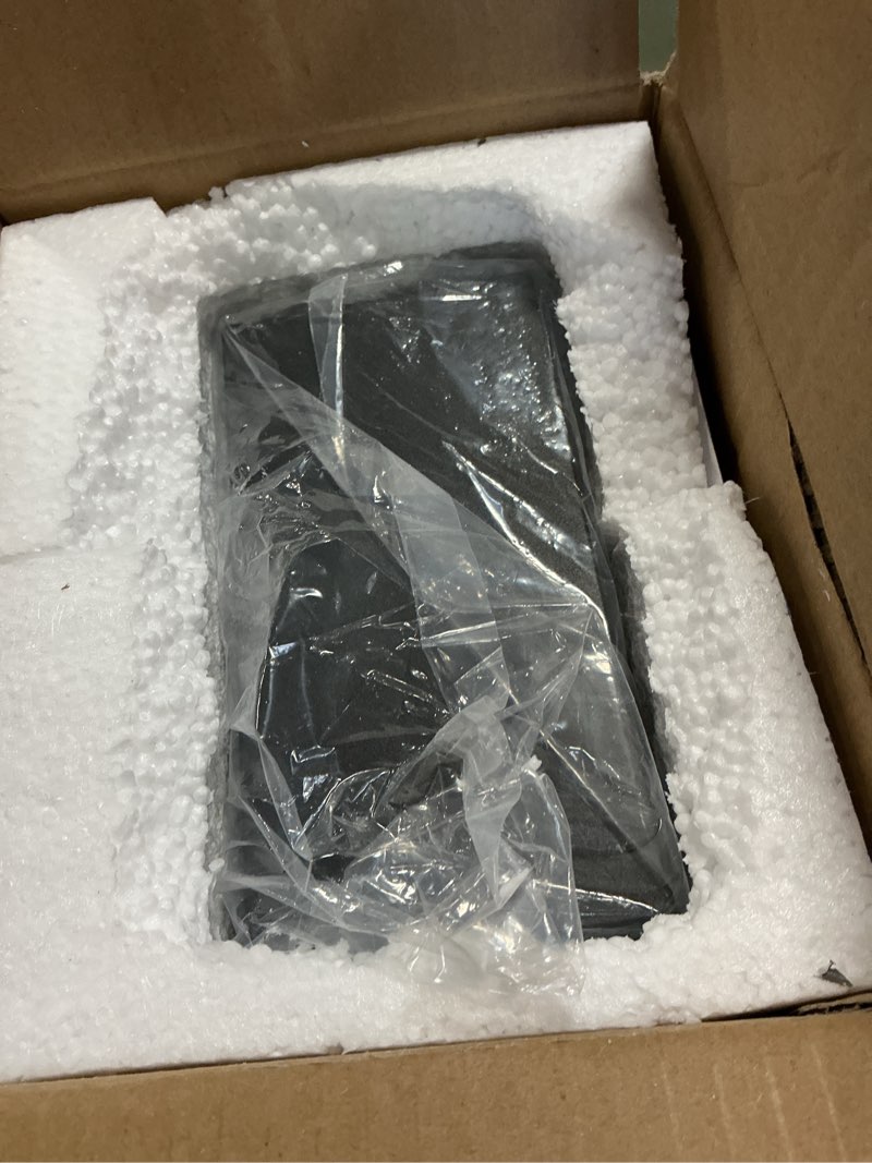 Condition photo showing New/Like New for Modern LED Outdoor Wall Sconce 17W Integrated LED Outdoor Wall Mount,Anti Rust Textured Black Suit for Wet Locations and All Rooms,Easily Installed in Any Direction.Bulb Included. 1 Pack Textured Black