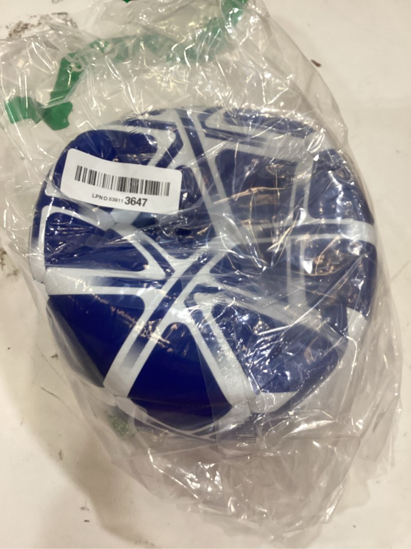 Condition photo showing Good Condition for adidas starlancer club soccer ball blue/white 4