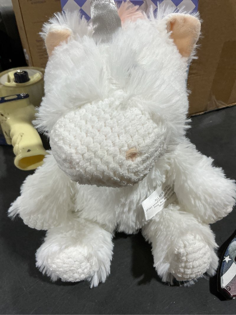 Condition photo showing New/Like New for SuzziPals Coolable Warmable Unicorn Stuffed Animal, Microwavable Stuffed Animals Heating Pad for Soothing & Relaxation, Lavender Plushies for Stress Relief, Stuffed Unicorn Gifts for Girls Unicorn 1.0