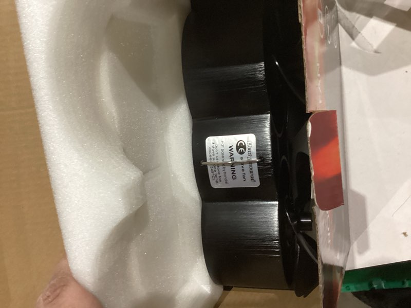 Condition photo showing New/Like New for Wood Stove Fan with Double Motors, 12 Blades Wood Stove Fan Heat Powered, Fireplace Fan with Magnetic Thermometer, Wood Stove Accessories Non Electric Fan for Wood/Gas/Log Burner Stove WSFNEW900