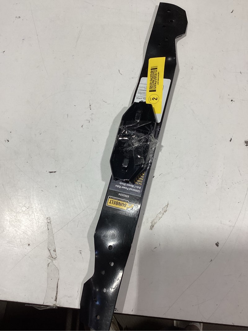 Condition photo showing As Is for sunbelt 21-in deck multipurpose mower blade for walk-behind mowers