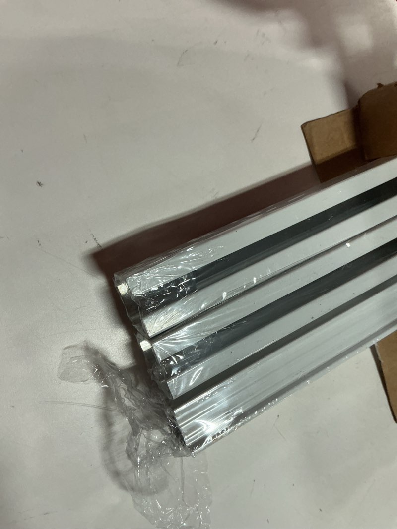 Condition photo showing As Is for Jos & Haz Ceiling Curtain Track Set – 3ft-13ft / 4 Meter – Premium Heavy Duty Curtain Track, Ceiling Mount and Wall Mount for Room Divider, Living Room, Bedroom, Office | Premium Heavy Duty, Curtain Track, Room Divider, Living Room, Bedroom, Office White 3 - 13 ft