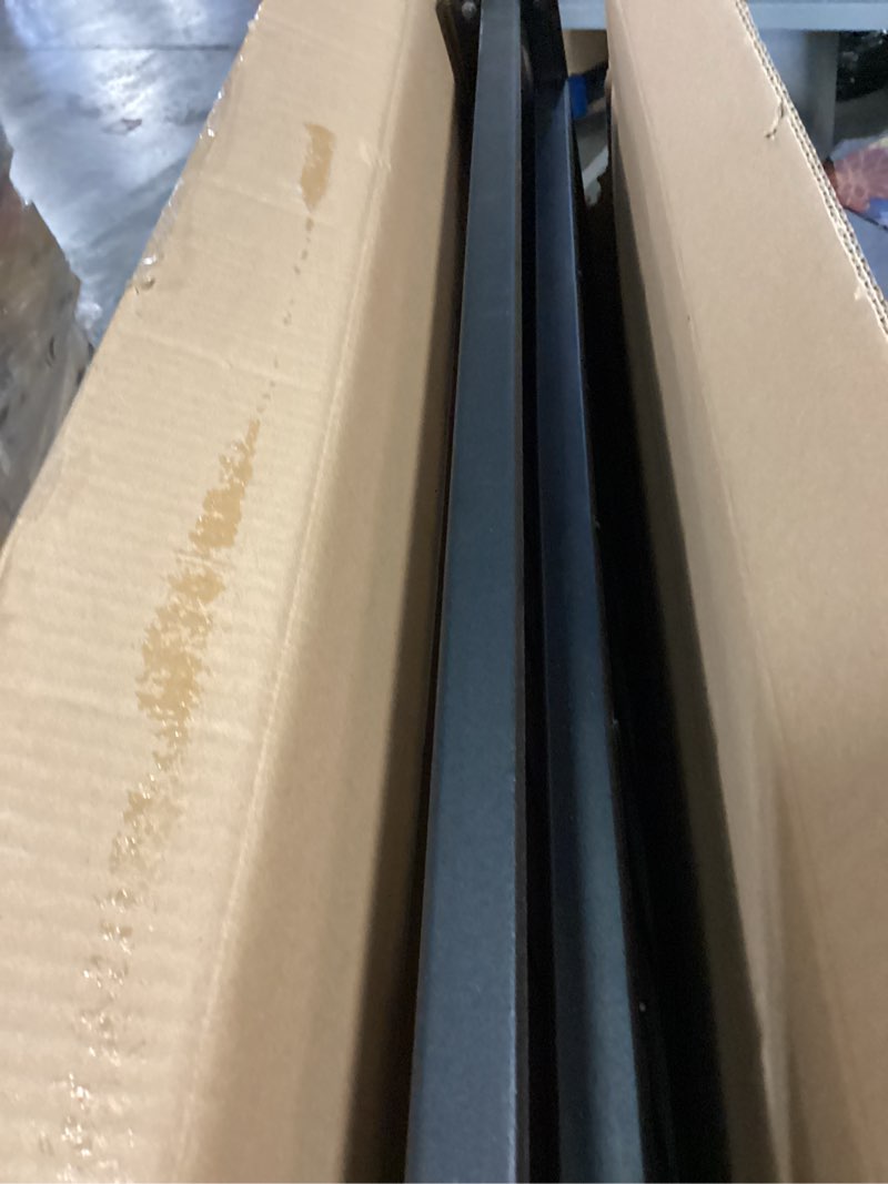 Condition photo showing Good Condition for Amazon Basics Foldable Metal Platform Bed Frame with Storage, Sturdy Steel Support, No Box Spring Needed, 14-inch High, Tool-Free Setup, Twin Size, Black Twin 14 Inch ( Foldable)