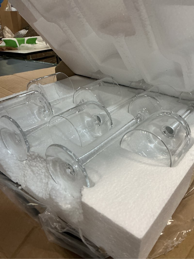 Condition photo showing Good Condition for yaomiao 36 pcs tall glass candle holder floating candles for centerpieces clear tall tea light candleholders for wedding party dining bathroom table pillar settings, 3 sizes 7.87"& 9"& 10.2" h
