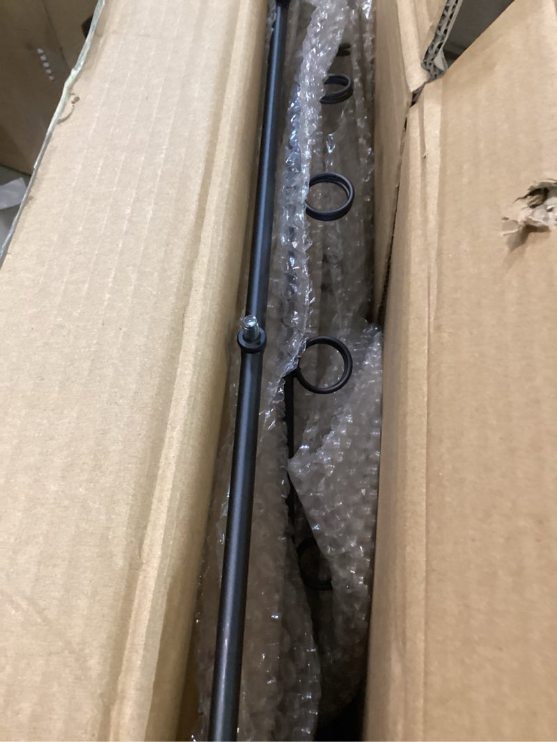 Condition photo showing As Is for Christmas Tree Card Display Holders 44" Tall Metal Christmas Party Gift Card Photo Tree Holder Stand Black Tabletop Display for Pictures Home Decoration