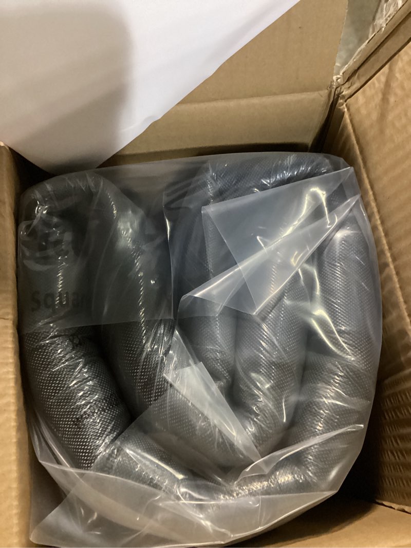 Condition photo showing New/Like New for orthopedic large dog bed - ultra comfortable dog bed for large dogs small, medium, large and extra-large dogs/cats with sherpa top - breathable pet bed - egg foam sofa bed - removable washable cover.