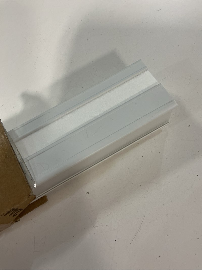 Condition photo showing As Is for BlindsAvenue Cellular Honeycomb Cordless Polyester Shade, 9/16" Single Cell, Light Filtering, White, Size: 24" W x 48" H