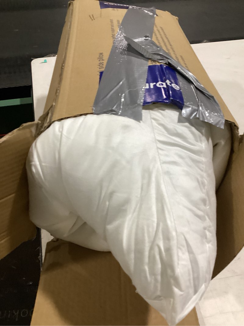 Condition photo showing Good Condition for ACCURATEX Side Sleeper Pillow for Side and Back Sleepers-100% Cotton Cover Filled with Down Alternat