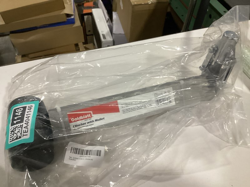 Condition photo showing New/Like New for Goldblatt G15813 Corner Clincher and Mallet