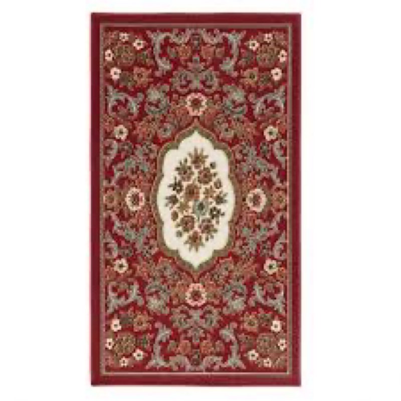 antep rugs alfombras non-skid (non-slip) 2x4 rubber backing modern floral low profile pile kitchen a