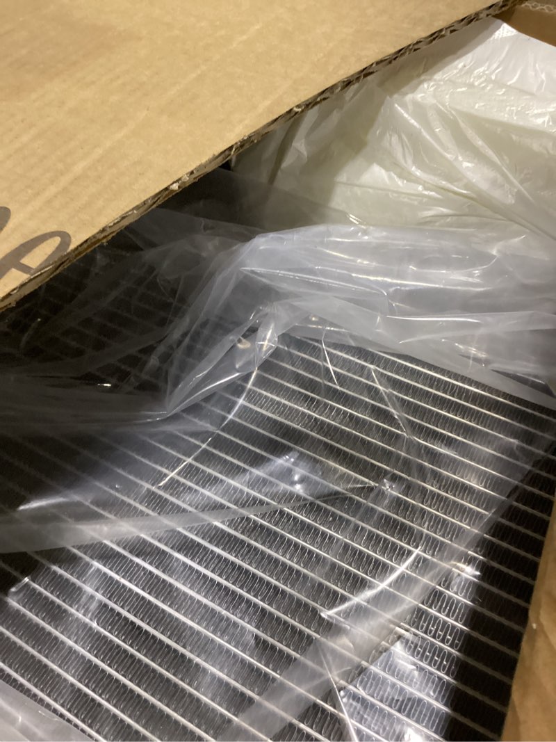 Condition photo showing Good Condition for coolingcare all aluminum double oilcooler 3 row radiator for 1999-2011 chevy silverado, gmc sierra 1500 2500 series v8 engine (19" x 40" overall)
