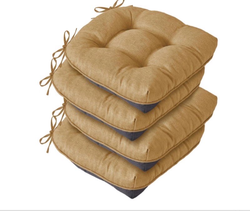 Set of 4 chair cushions 
