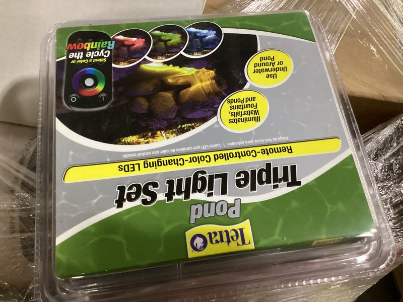 Condition photo showing New/Like New for Tetra Pond Triple LED Light Set 3 Light Set