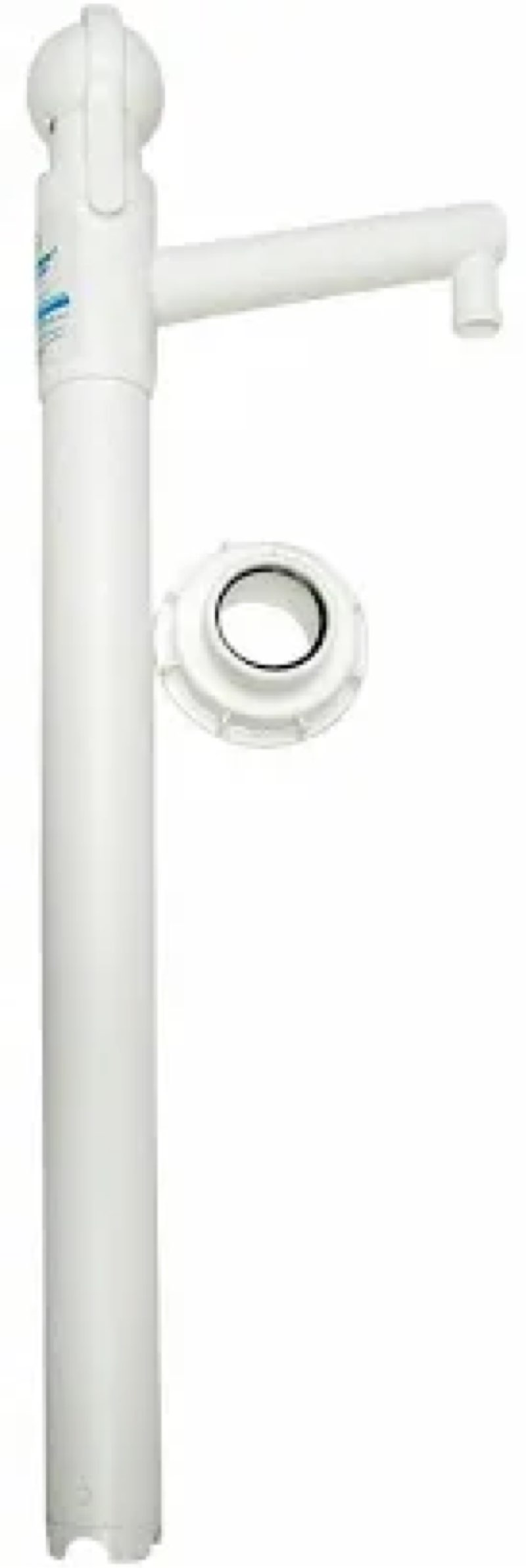 hand operated pail pump, 0.5 gpm24-3/8\" h